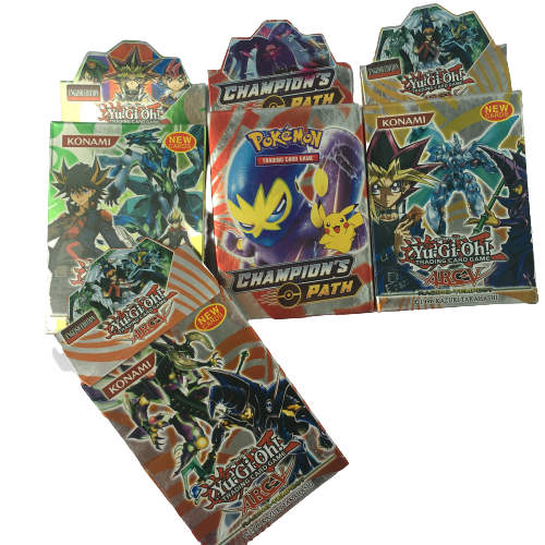 Đồ chơi bài Magic giấy, bài Yugioh cơ bản, thẻ bài giao đấu đủ hình cho bé