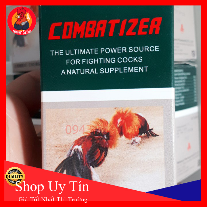 Combatizer Hộp 50 Viên Nuôi Gà Đá Tăng Bo Tuần Cuối