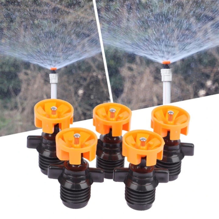 Vòi phun nước tự động 360 độ, Béc phun nước tự động 360 độ, Béc phun nước tưới cây, tưới rau
