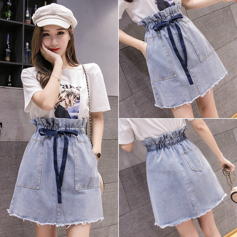 Chân váy kaki lưng thun💖hình thật💖misol boutiques