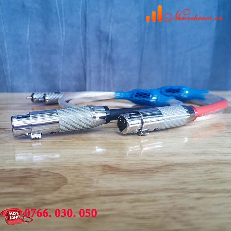 Dây tín hiệu xlr - rca cao cấp audiomeca - cho âm thanh rõ nét