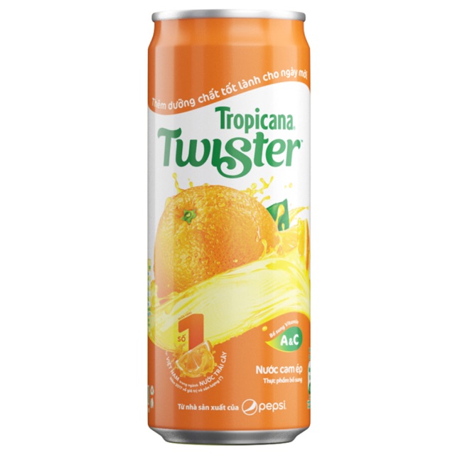 Nước cam ép Twister giá bao nhiêu