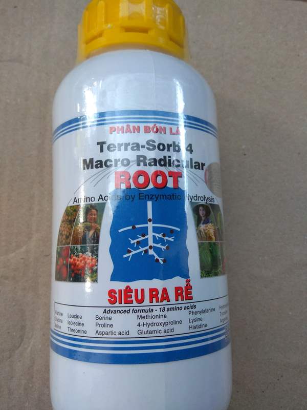 Phân bón lá cao cấp siêu ra rễ Terra -Sorb 4 Root chai 500ml