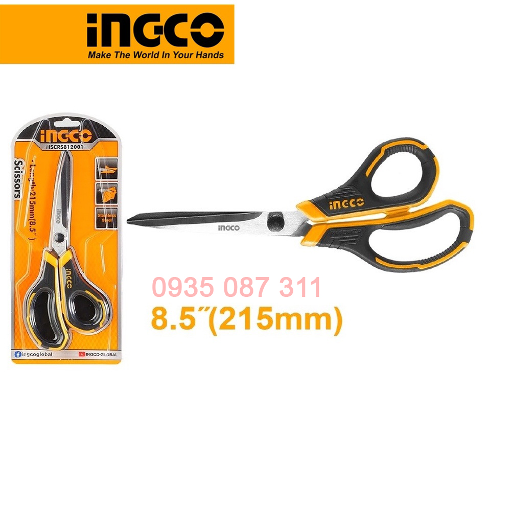 Kéo cắt đa năng ingco hscrs812001