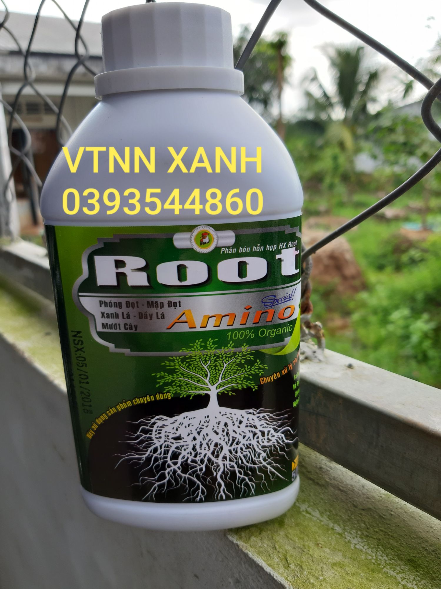 Phân bón lá hữu cơ ROOT Amino Rong biển - Kích rễ Xanh dày lá Mập đọt