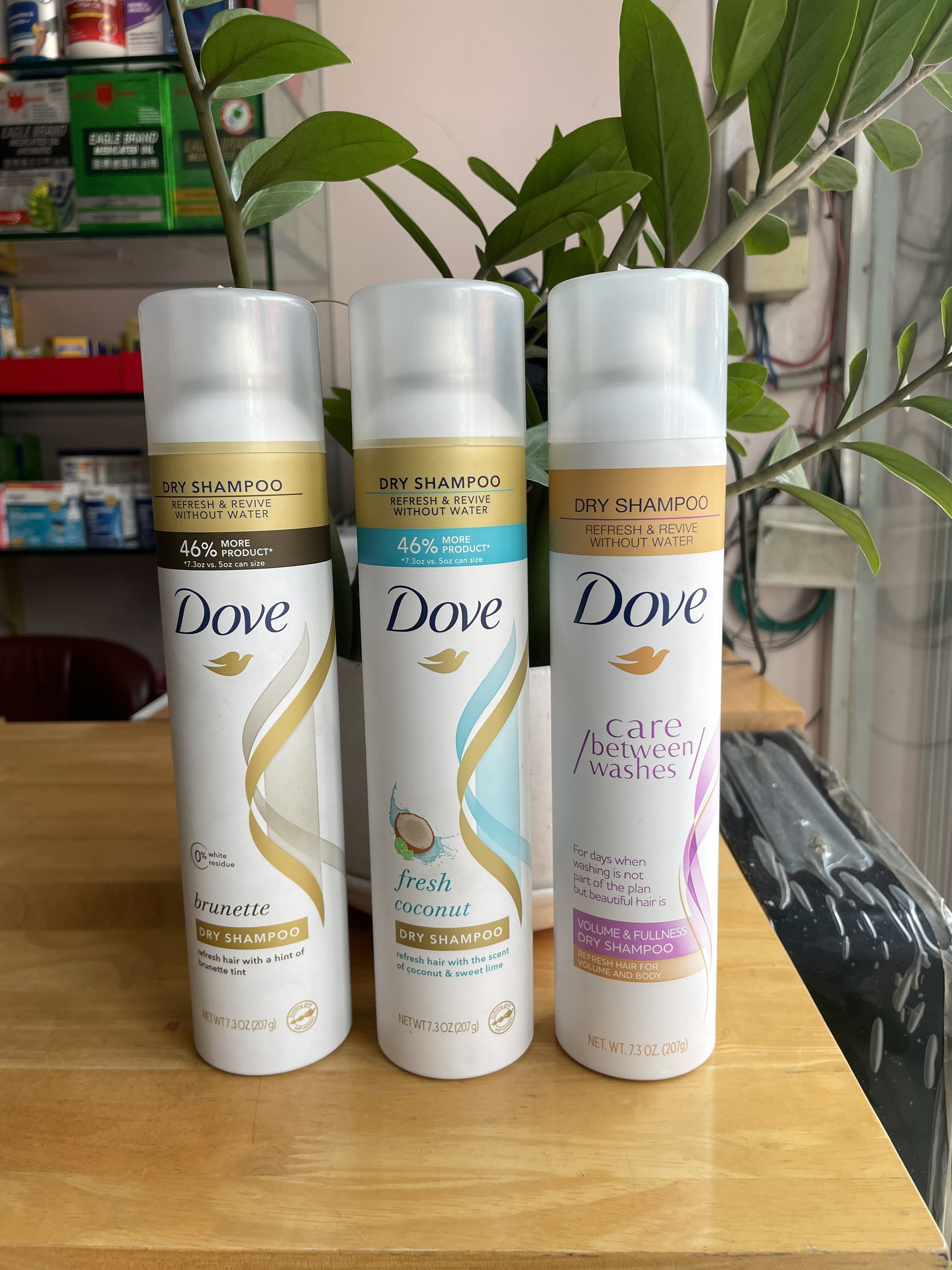 Dầu gội khô dove refresh dry shampoo 207g_usa