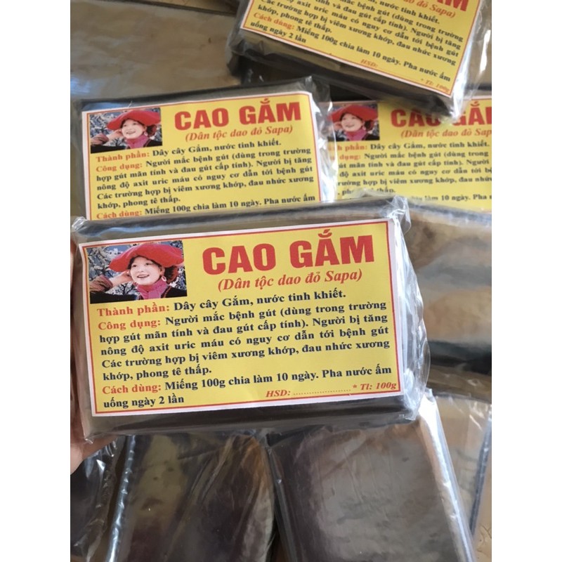 Cao gắm gout, xương khớp hàng xịn 100g