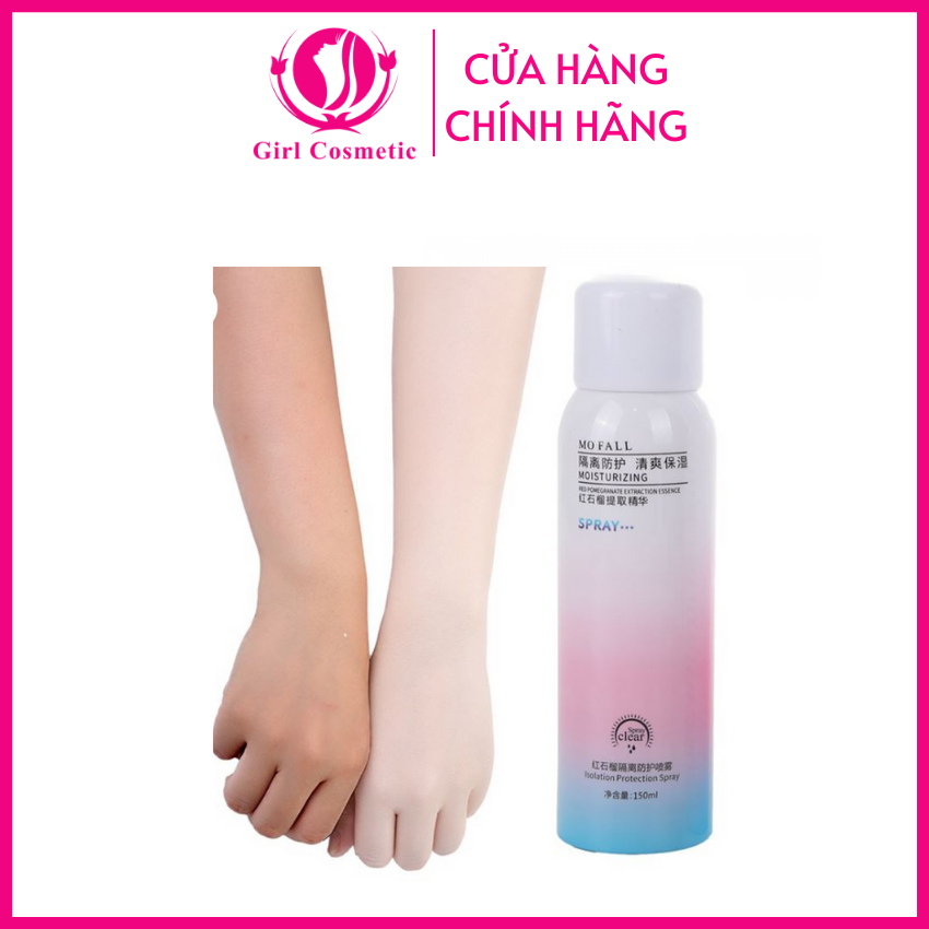 Xịt Chống Nắng Trắng Da Maycreat giúp chống nắng, làm trắng da, chống nước nhỏ gọn, tiện lợi