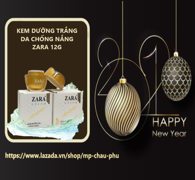Kem trắng da chống nắng zara 12g