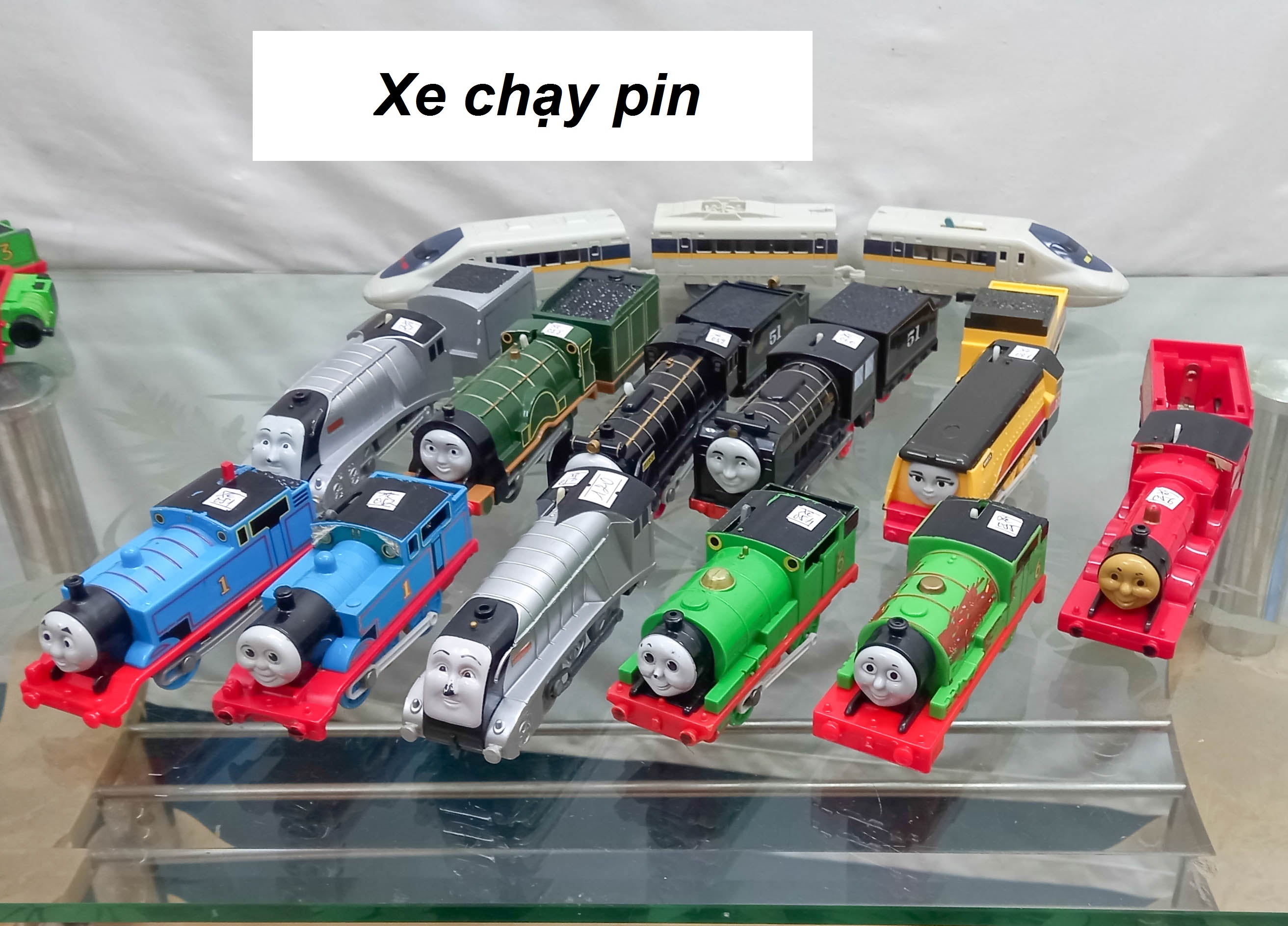 SECOND HAND Mô hình Xe lửa đồ chơi CHẠY PIN Thomas & Friends CHÍNH HÃNG
