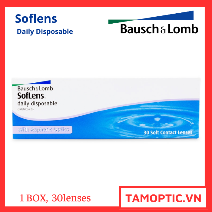 Kính Áp Tròng 1 Ngày Bausch+Lomb SofLens Daily Disposable