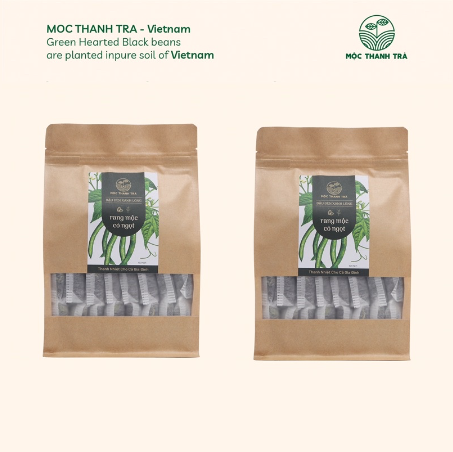 Combo giá tốt 2 túi 1kg đậu rang mộc - cỏ ngọt mộc thanh trà, uống giải nhiệt bù nước, kiêng đường