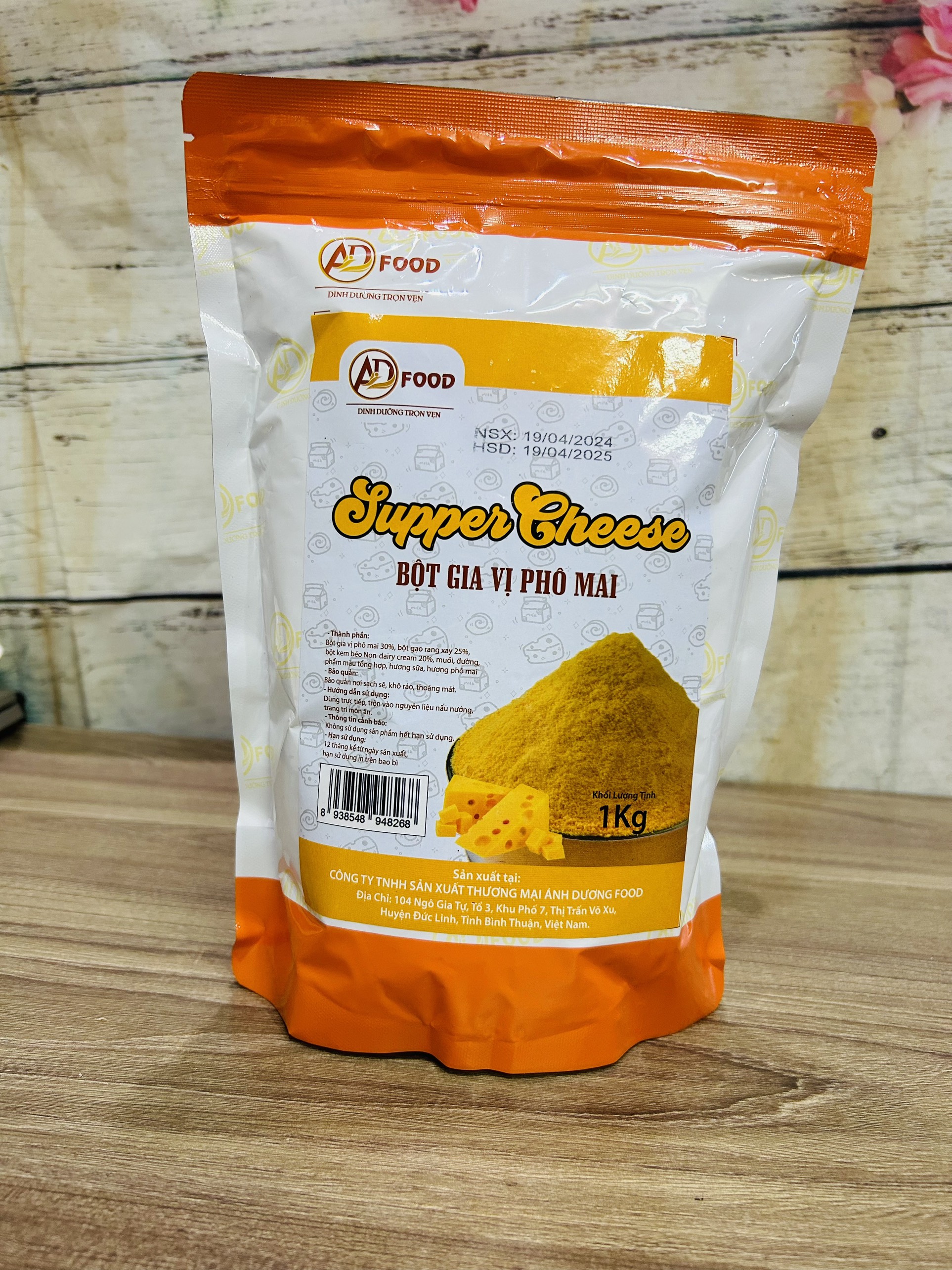 500G Bột Phô Mai Hàn Quốc/Top Cheese/Supper Cheese đang được ưa chuộng nhất hiện nay, chuyên dùng cho khoai tây lắc, gà rán, lắc chuối chiên,...