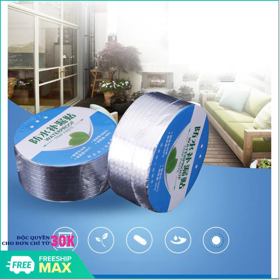Băng Keo Bê Tông Siêu Dính Loại Khổ Rộng 5cm, Chống thấm Nhật Bản gắn trên tất cả các bề mặt như gỗ, kính, nhựa, tôn, sắt, bê tông, gốm sứ... trên mọi bề mặt siêu chắc chắn, Chống Trơn Trượt - Tái Sử Dụng Sản Phẩm