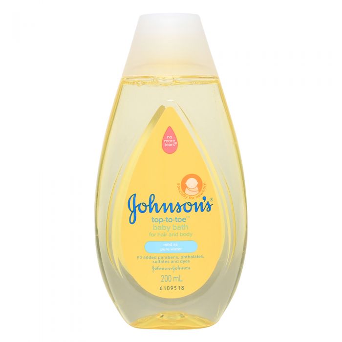 Sữa tắm gội toàn thân Johnson's baby top to toe 200ml
