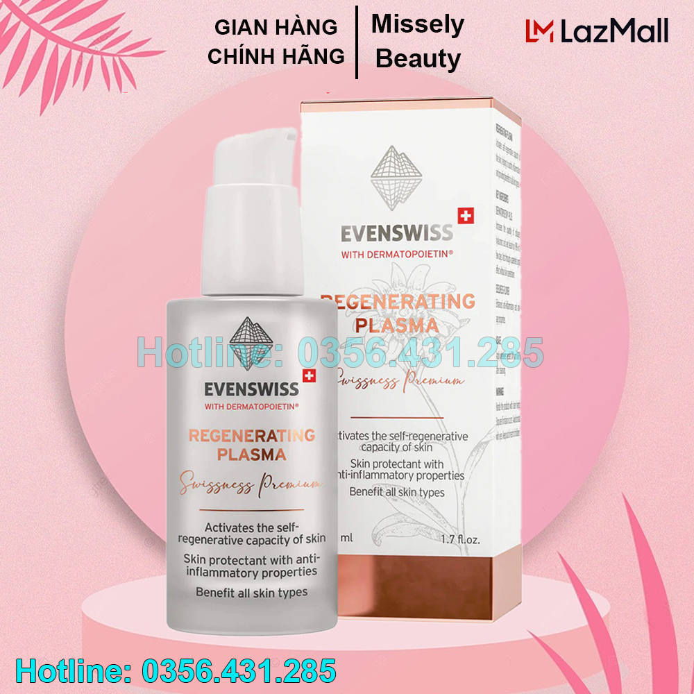 Huyết tương phục hồi da Evenswiss regenerating Plasma 50ml