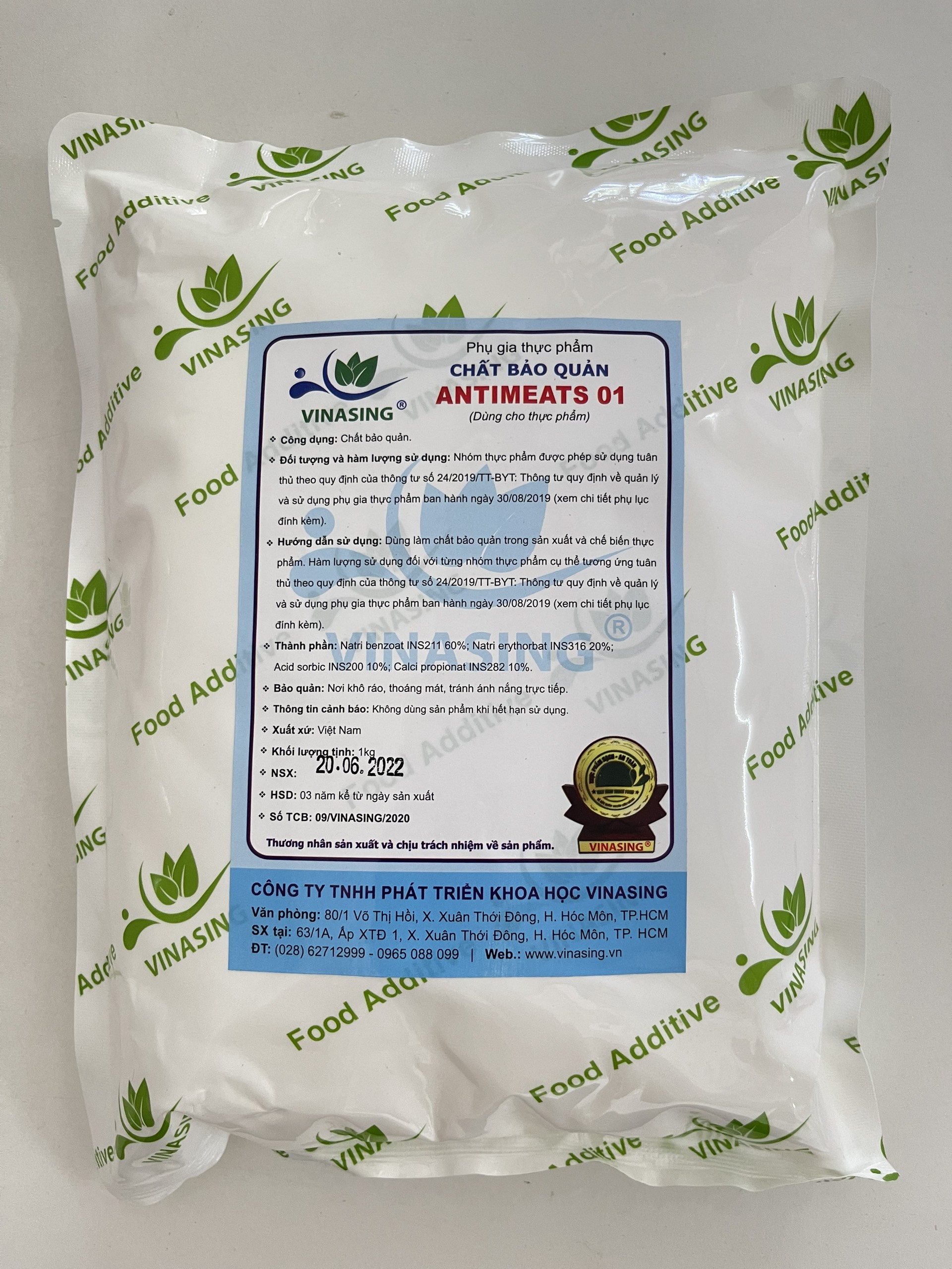 CHẤT BẢO QUẢN ANTIMEATS- 01