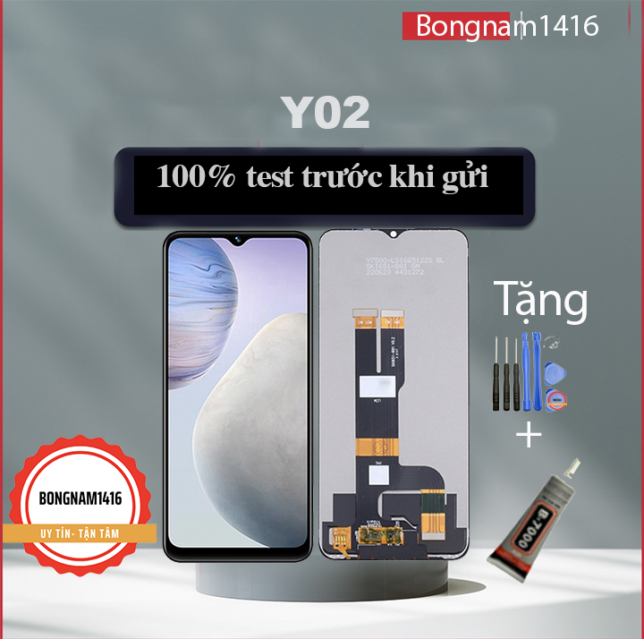 Màn hình vivo y02 / y02a / y02t / y11 2023 kèm bộ sửa và keo dán b7000.