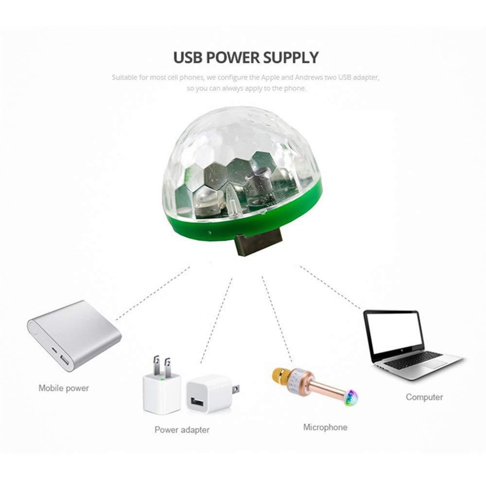 Đèn led vũ trường mini cổng usb
