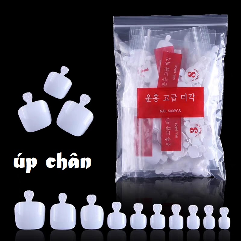 Móng hsm úp chân 500 móng - sinailmi