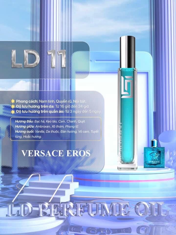 Nước hoa pháp ld11 versace eros 12ml ld perfume oil