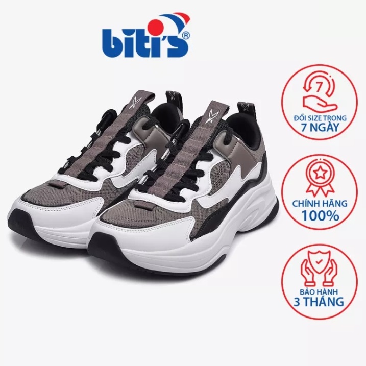 Tặng Vớ Bitis Giày Thể Thao Nữ Biti's Hunter X Dune DSWH10700DEN
