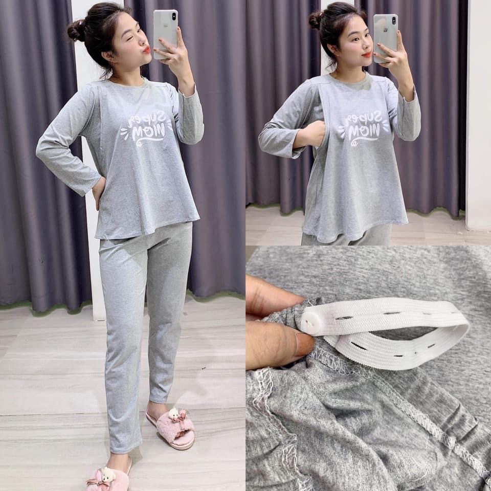Đồ bầu cho con bú sau sinh, Bộ mặc nhà sau sinh