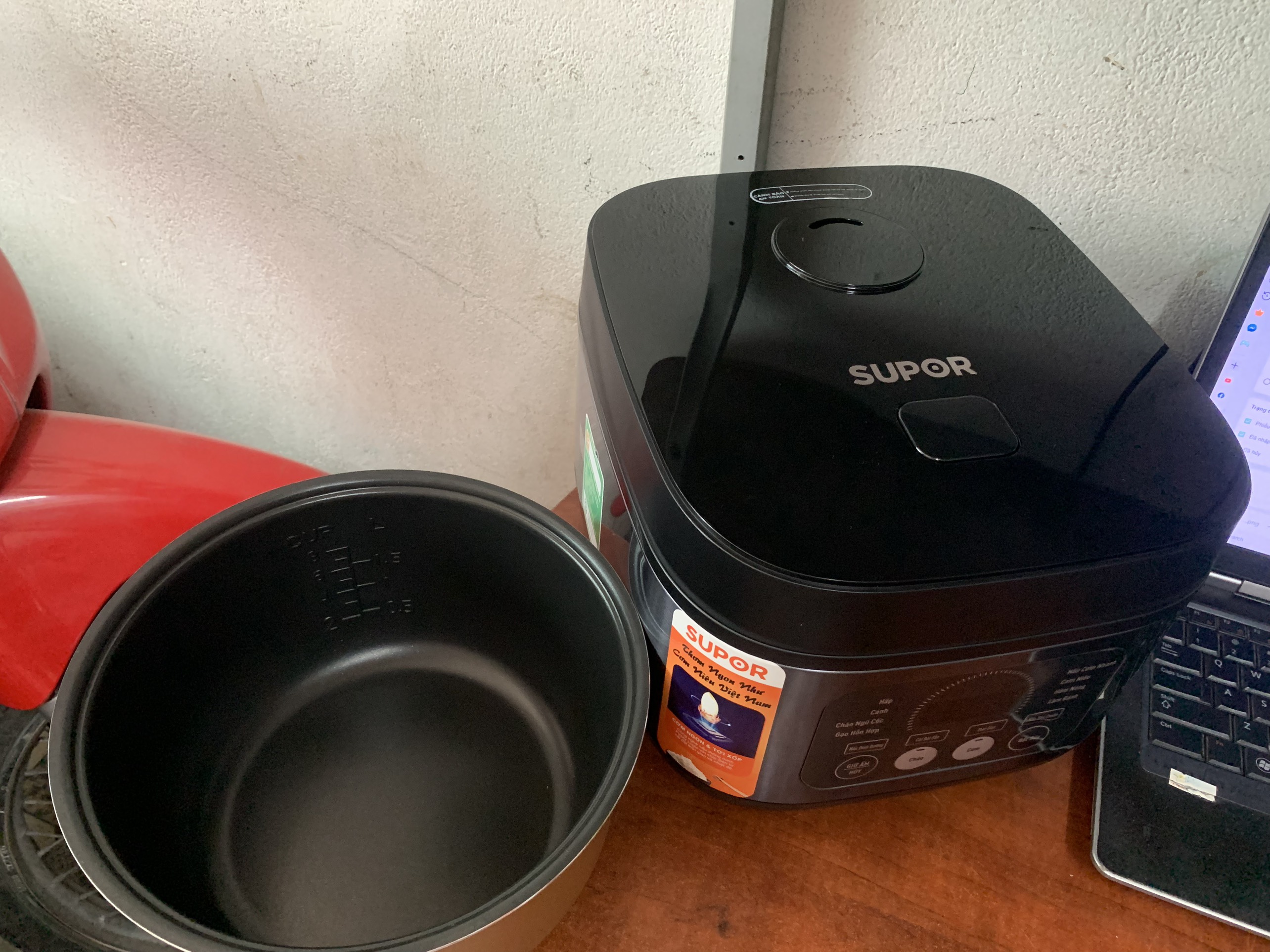 Nồi cơm điện tử thông minh Supor SF40FC996A 1.5 Lít