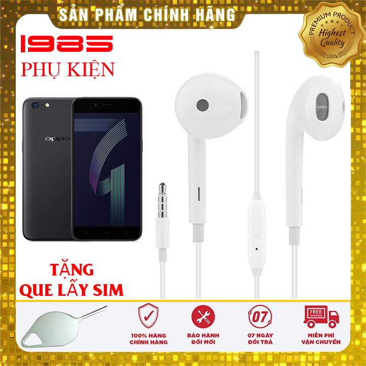 Tai Nghe Cho Oppo A71 Nghe Siêu Hay Chính Hãng