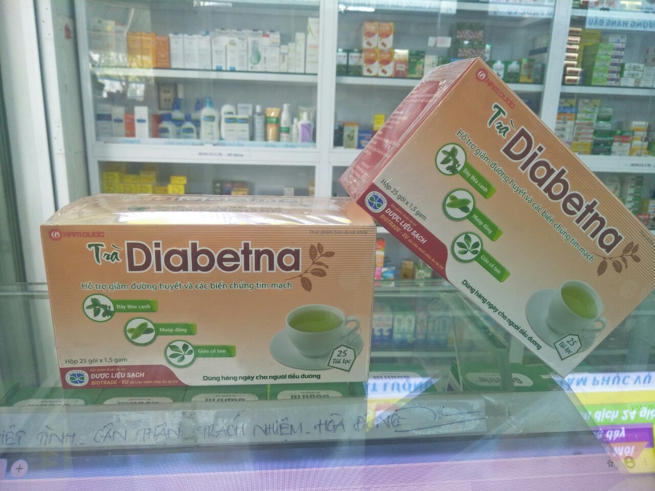 Trà Diabetna giúp giảm đường huyết hộp 25 goi 1,5g