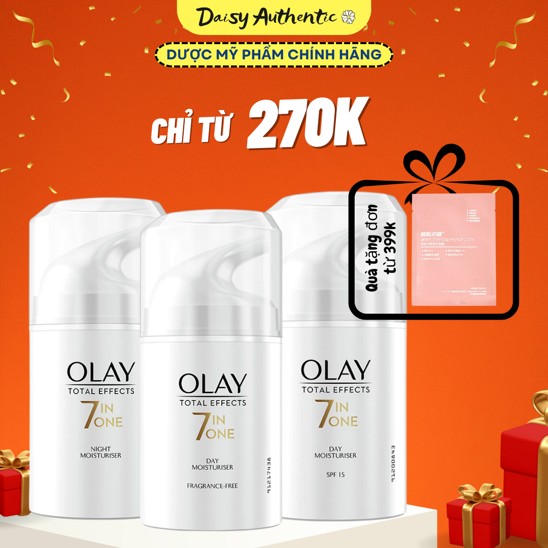 Kem dưỡng olay total effects 7 in 1 moóituriser 50ml