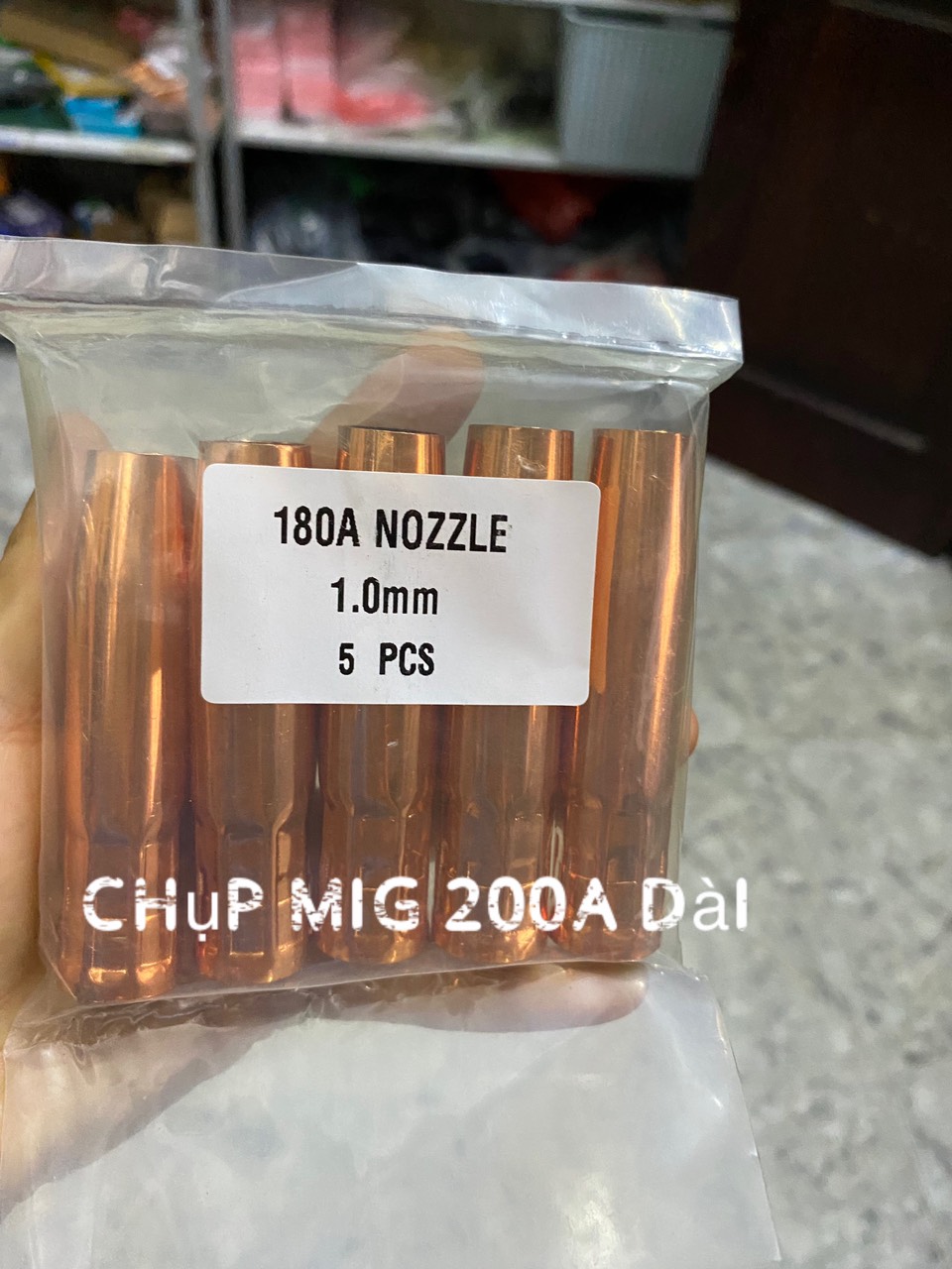5 chiếc chụp khí mỏ mig 200a - 1.0