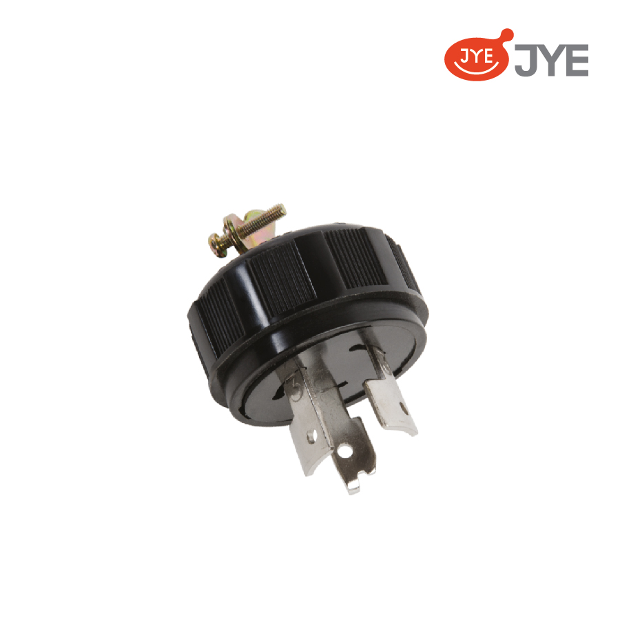 Phích cắm locking jy-7320. phích cắm điện 3 chấu jy-7320