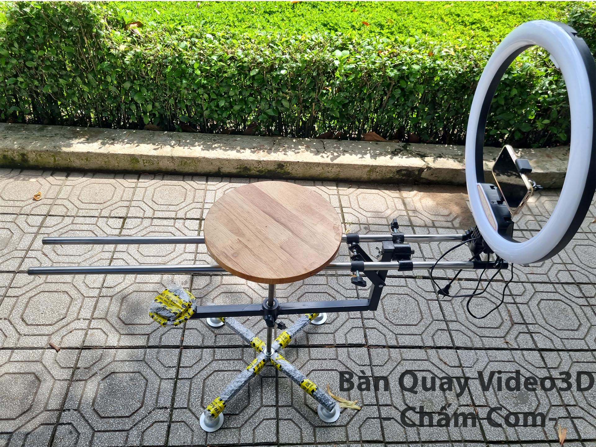 Bàn quay sản phẩm 360 độ | Quay video 3D - Bàn xoay 360 độ quay video sản phẩm