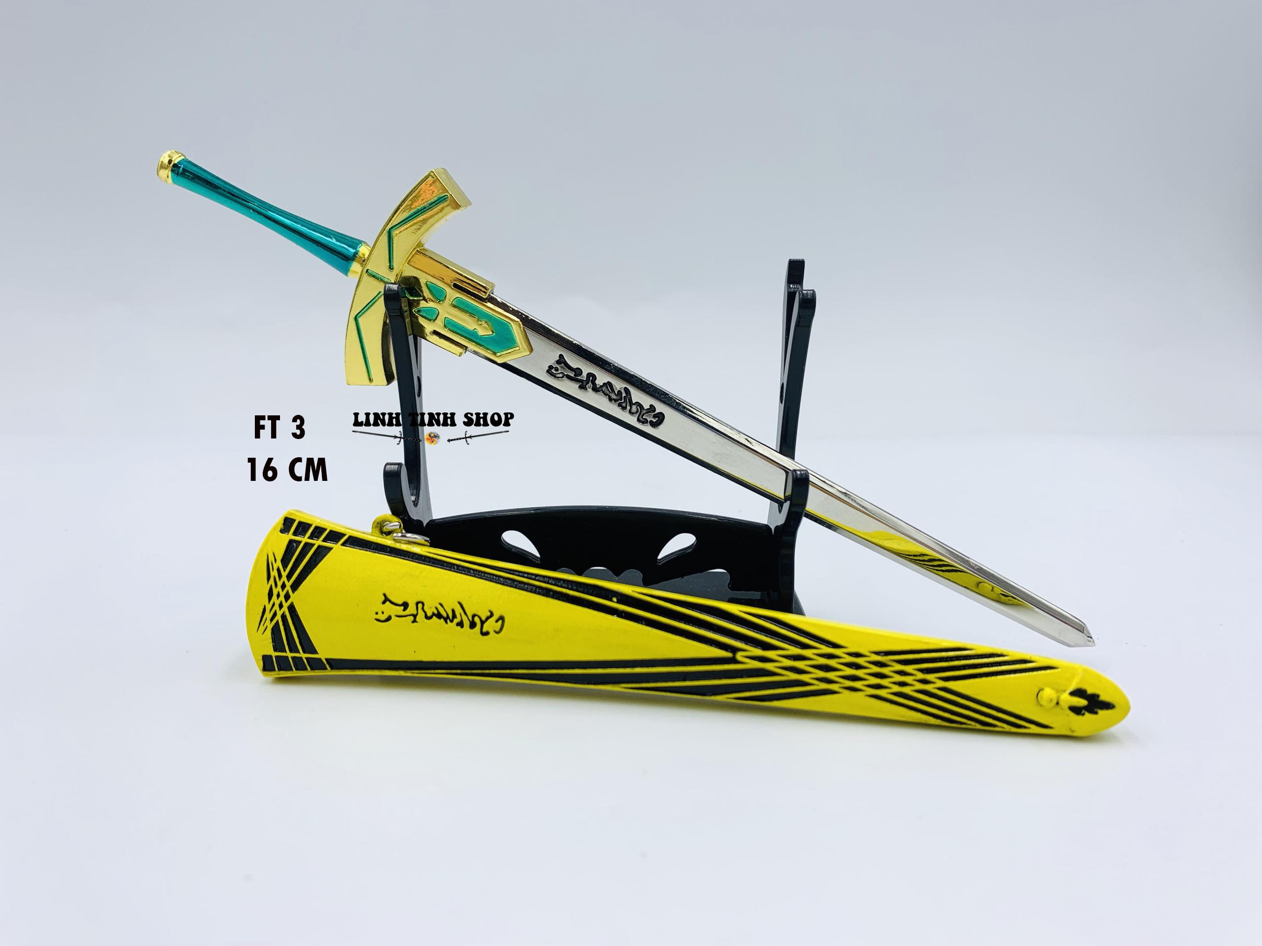 Móc khóa mô hình kiếm Saber - Fate Stay night