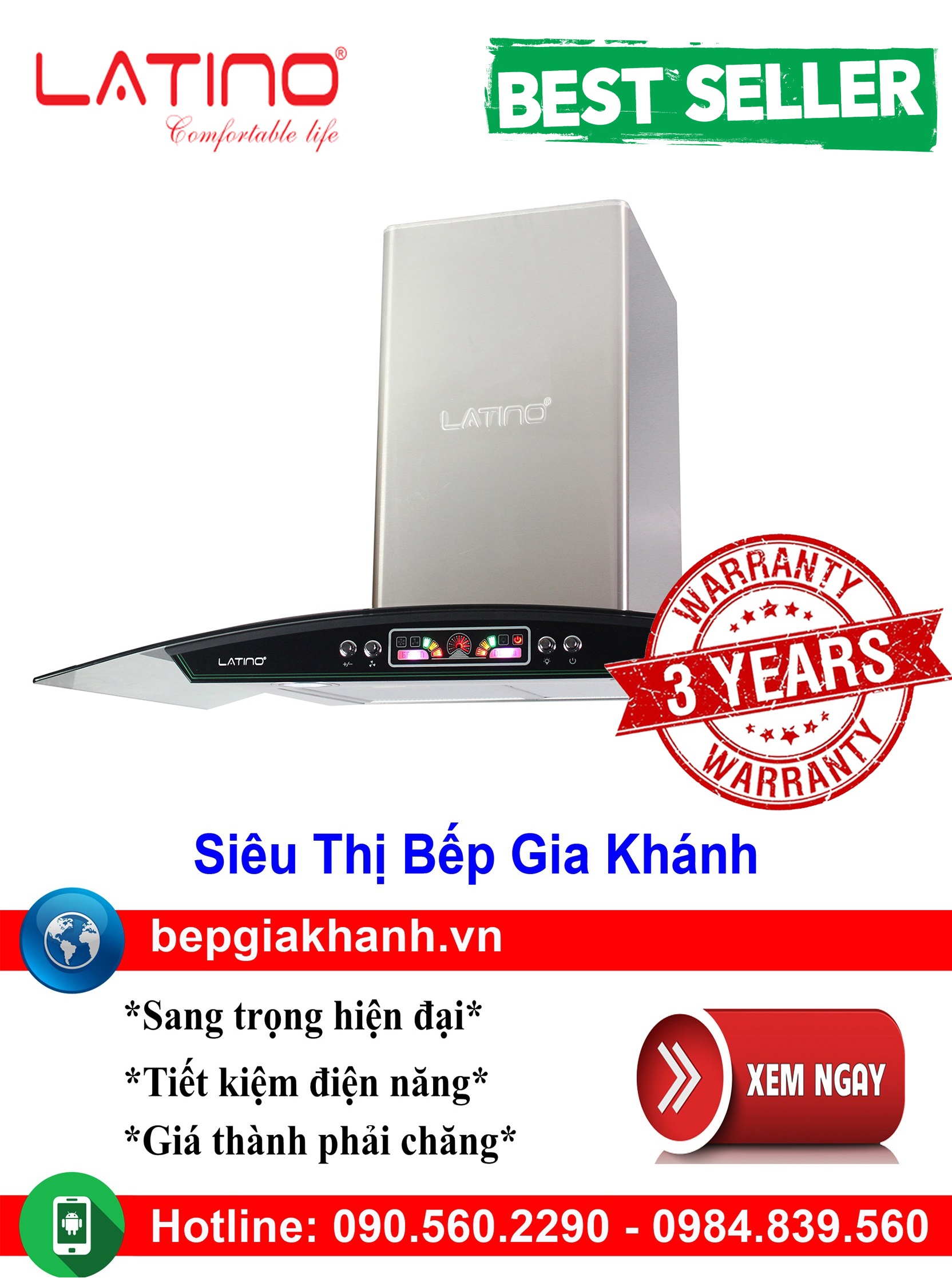 [HCM]Máy hút mùi kính cong 90cm Latino LT C03/90, máy hút mùi nhà bếp, máy hút mùi bếp, máy hút mùi kính cong, máy hút mùi canzy, máy hút mùi mini, máy hút mùi âm trần, máy hút mùi electrolux, may hut mui