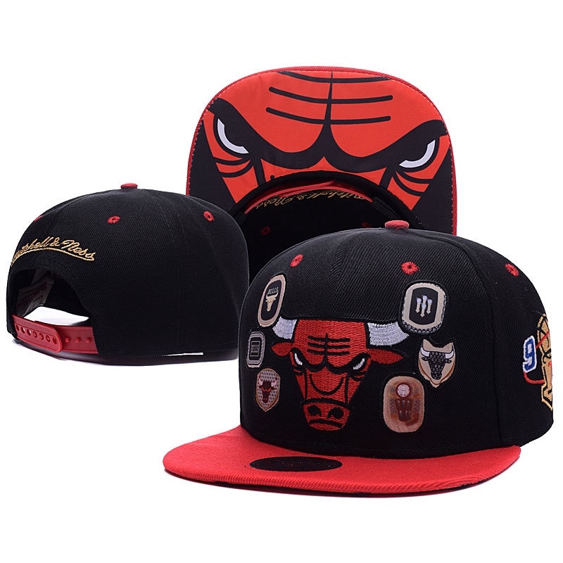 Men Adjustable Chicago Bulls NBA Team new Embroidery Cotton Snapback Caps