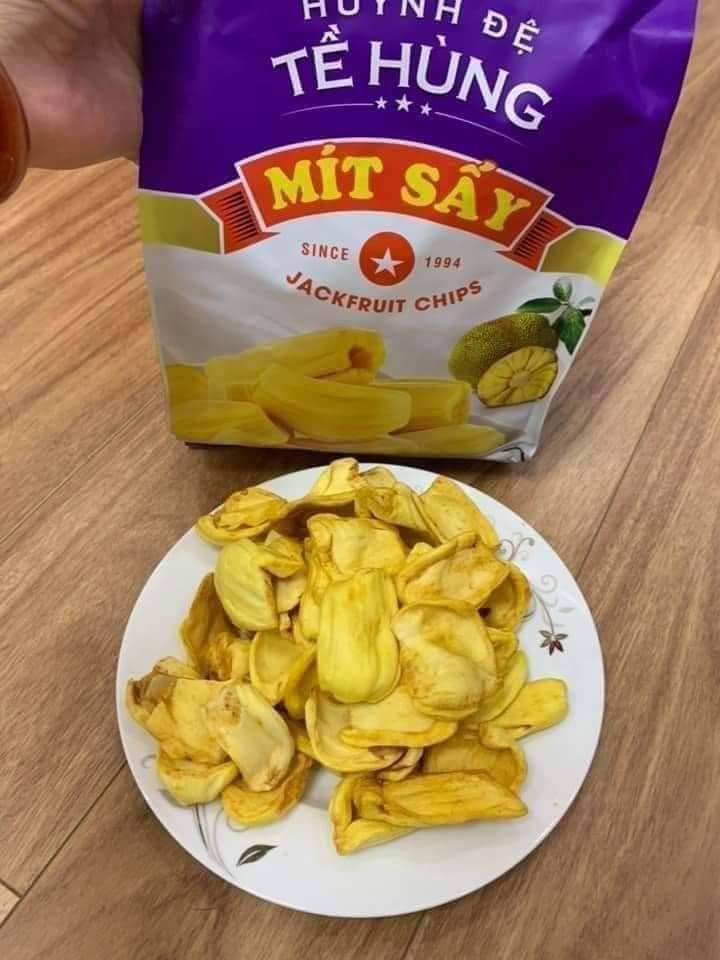 Mít sấy tề hùng gói 500g.
