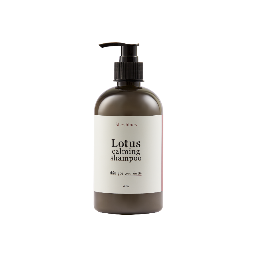 [HCM]Combo Dầu Gội -Kem Xả Lotus Sheshines 485ml ⚡Hàng Chính Hãng⚡ Siêu Mượt Phục Hồi Tóc Khô Sơ Hư Tổn