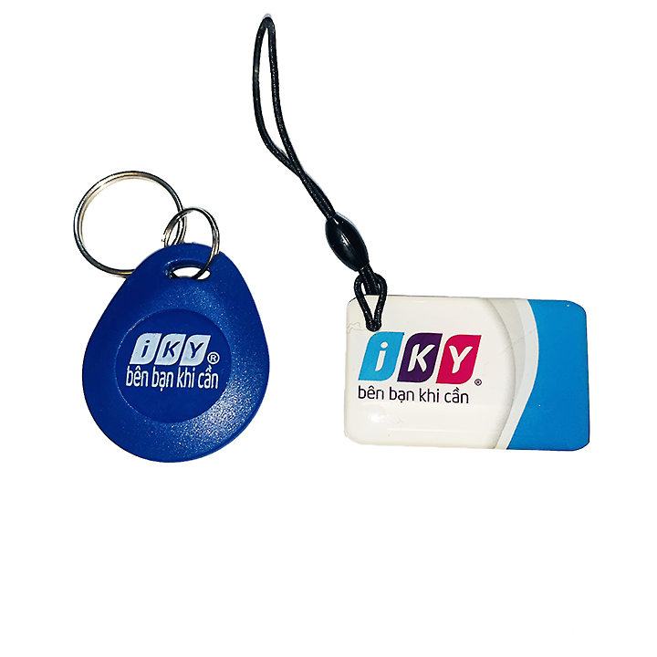 Bộ 2 thẻ User khóa chống trộm xe máy IKY Bike, công nghệ nhận dạng không dây RFID hiện đại, bảo mật, an toàn, ổn định, độ bền cao