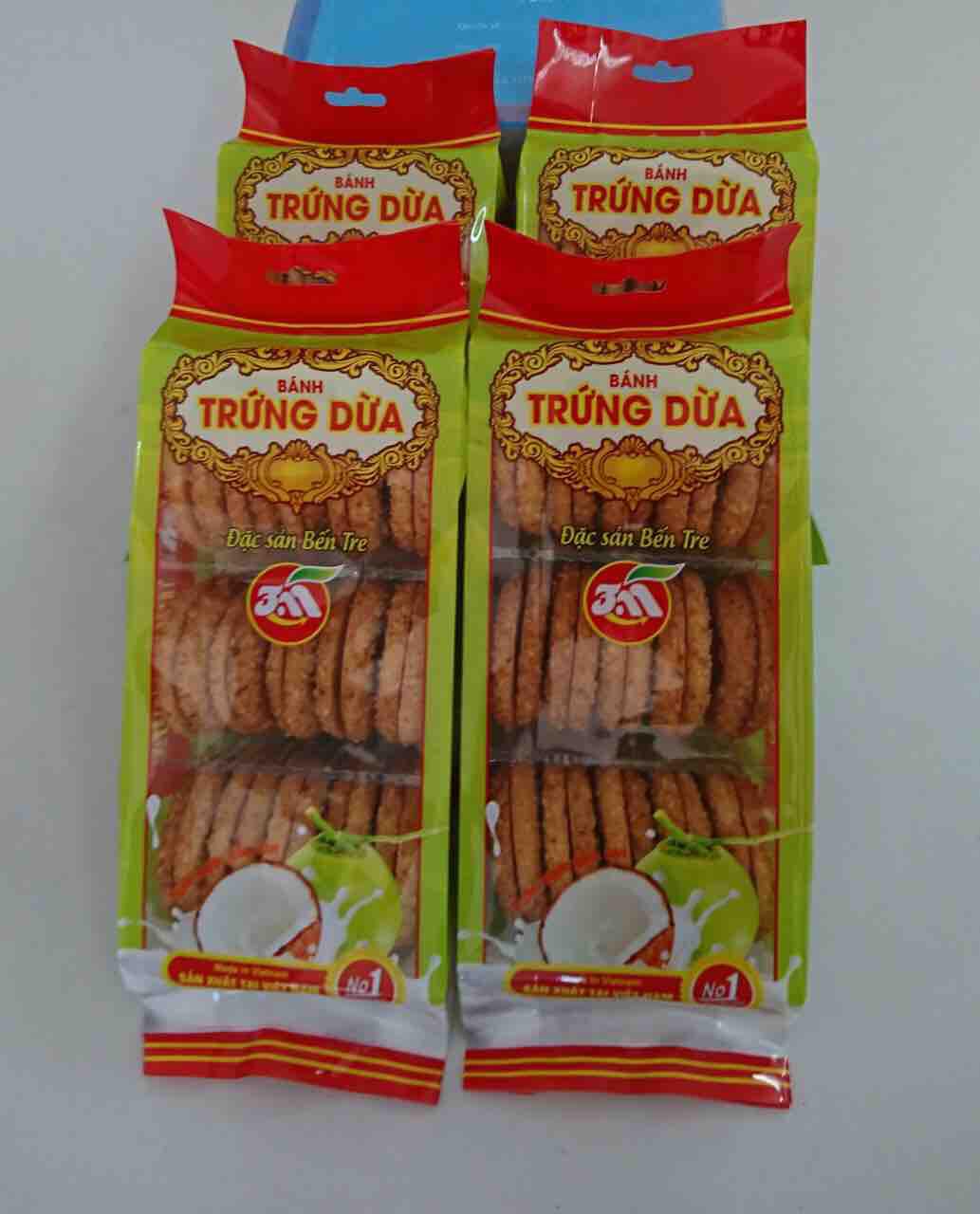 Bánh trứng dừa hộp 30 cái