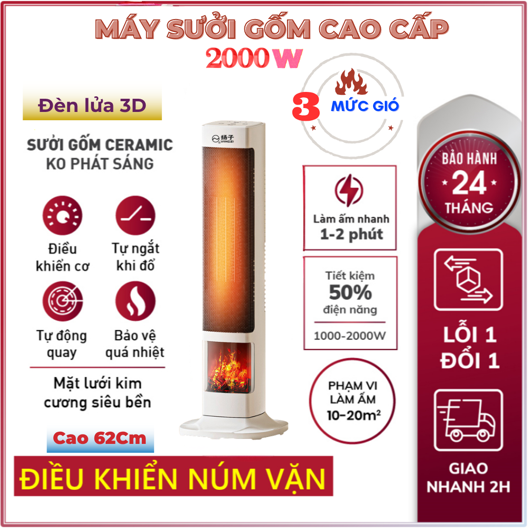   Mới Nhất 2025  Máy sưởi Quạt sưởi ấm cầm tay mini quạt sưởi Tháp 2 Cao cấp chiều máy sưởi ấm phòng ngủ máy sưởi ấm chân tay bàn học văn phòng bàn làm việc đèn sưởi nhà tắm công suất 1800W. Sưởi ấm cả ngôi nhà của bạn 