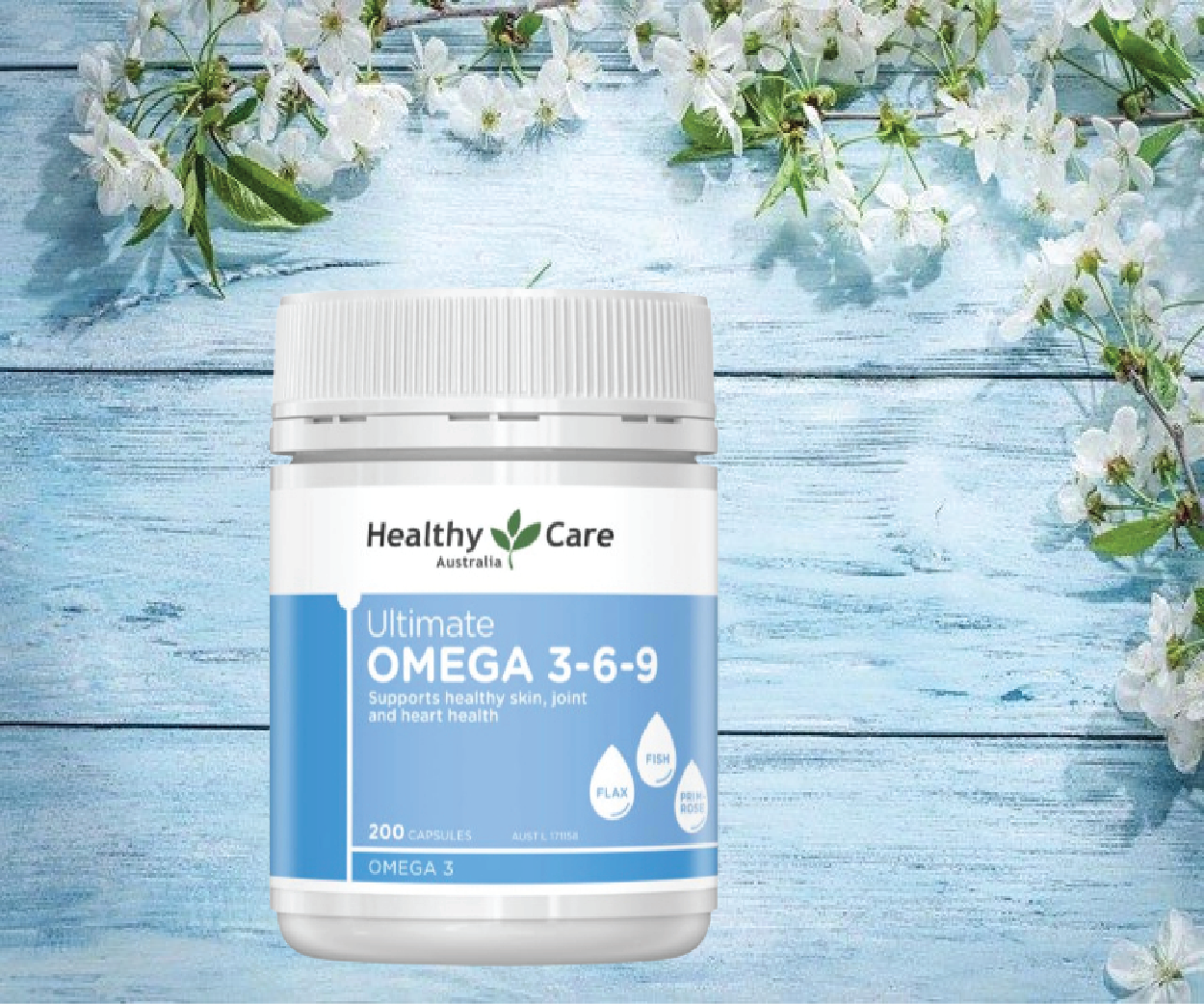 Healthy care omega 3-6-9 200 viên