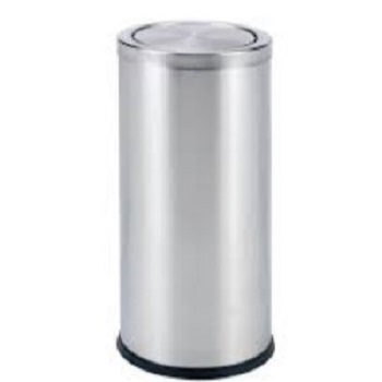 Thùng rác inox nắp lật 250 x 610 mm