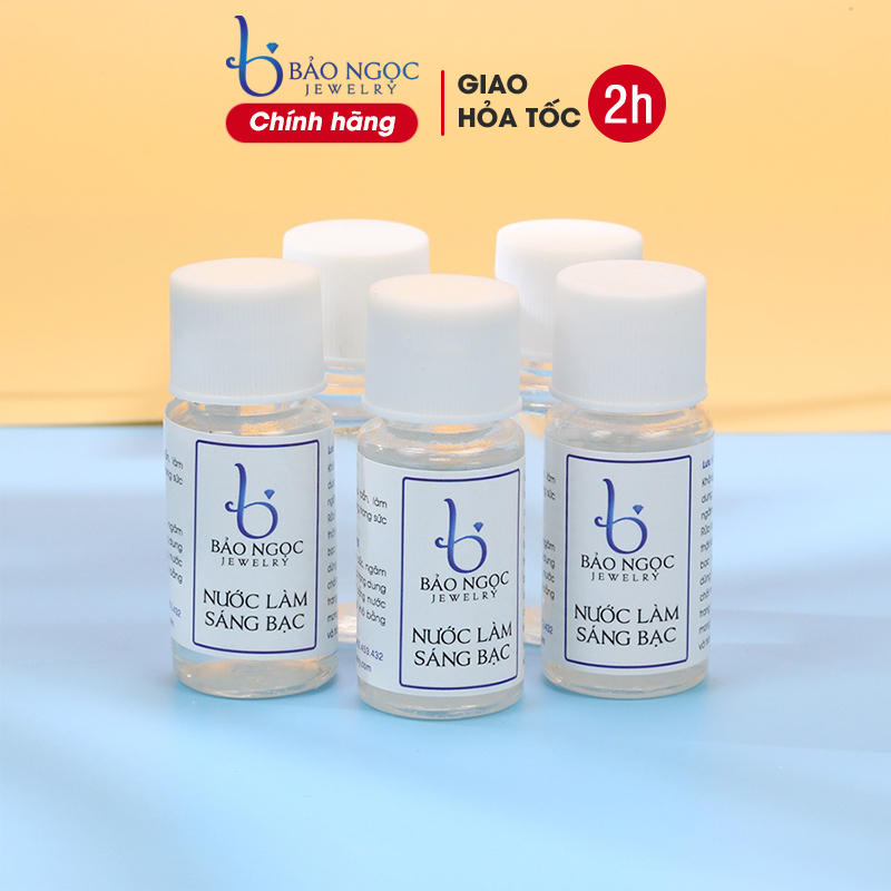 Nước Rửa Bạc Làm Sáng Trang Sức Bạc An Toàn Tại Nhà Dung Dịch Vệ Sinh Bạc - Bảo Ngọc Jewelry