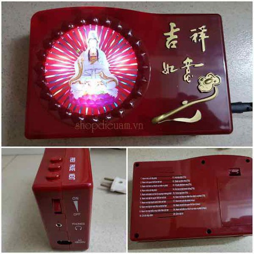 [HCM]Máy tụng kinh niệm phật CÓ SẴN 20 BÀI