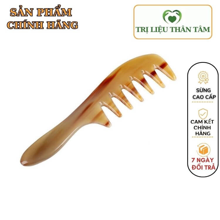 Lược tiên sừng răng thưa thần thánh - dụng cụ diện chẩn