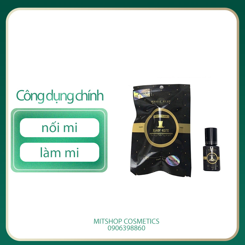 Keo nối mi Magic glue ít cay siêu bền dùng nối mi