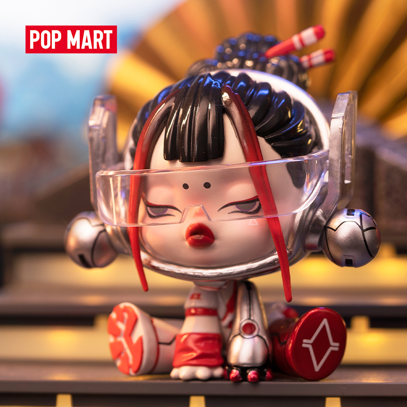 Pop mart figure toys skullpanda city of night series blind box