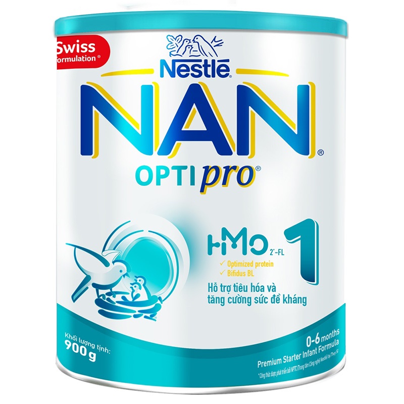 Sữa Nan Optipro HMO số 1 900g 8 2024